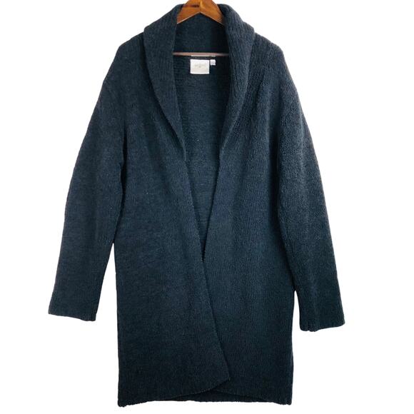 Kashwére Women's Long Cardigan Kash-ease™, Black SZ SM EXCELLENT CONDITION - Picture 1 of 11